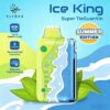 冰神夏日限定版 Elfbar Ice King 40000 口一次性雾化棒|夏日海浪限量涂装 五档冰度三档 Turbo 三重网芯 LCD 大屏 20ml 大容量 Type-C 快充解暑大烟雾设备,冰神夏日限定晴王青提冰|花香葡萄清甜淡雅 低冰高级果味 冰神夏日限定版 Elfbar Ice King 40000 口一次性雾化棒|夏日海浪限量涂装 五档冰度三档 Turbo 三重网芯 LCD 大屏 20ml 大容量 Type-C 快充解暑大烟雾设备,冰神夏日限定晴王青提冰|花香葡萄清甜淡雅 低冰高级果味