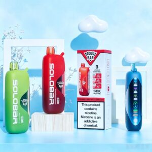 Solobar 索罗 50000 口一次性雾化棒|三档甜度冰度尼古丁独立调节 常规 / 增强双功率双陶瓷网芯侧边智能彩屏 35ml 大容量 800mAh Type-C 快充潮流曲面机身旗舰雾化设备 Solobar 索罗 50000 口一次性雾化棒|三档甜度冰度尼古丁独立调节 常规 / 增强双功率双陶瓷网芯侧边智能彩屏 35ml 大容量 800mAh Type-C 快充潮流曲面机身旗舰雾化设备