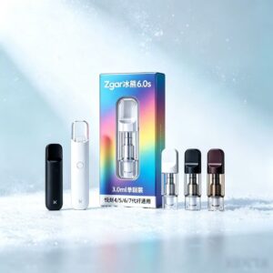 Zgar 冰熊 6.0s 烟弹，3.0ml 单颗装，悦刻 4/5/6/7 代杆通用，陶瓷雾化芯，多口味可选，大容量长效续航，适合日常替烟、通勤出差及跨境铺货。